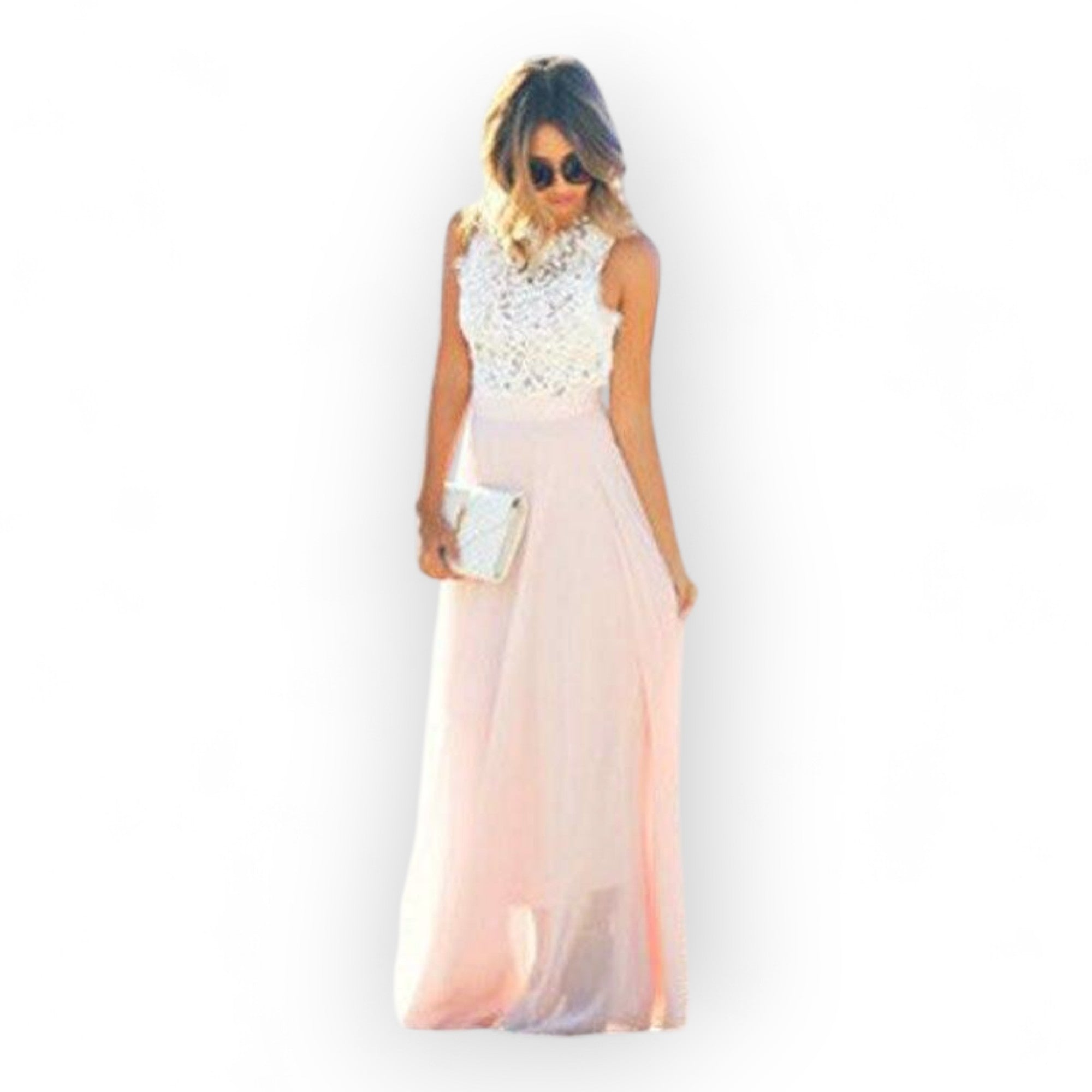 Vezza - Robe d'été en dentelle stylée