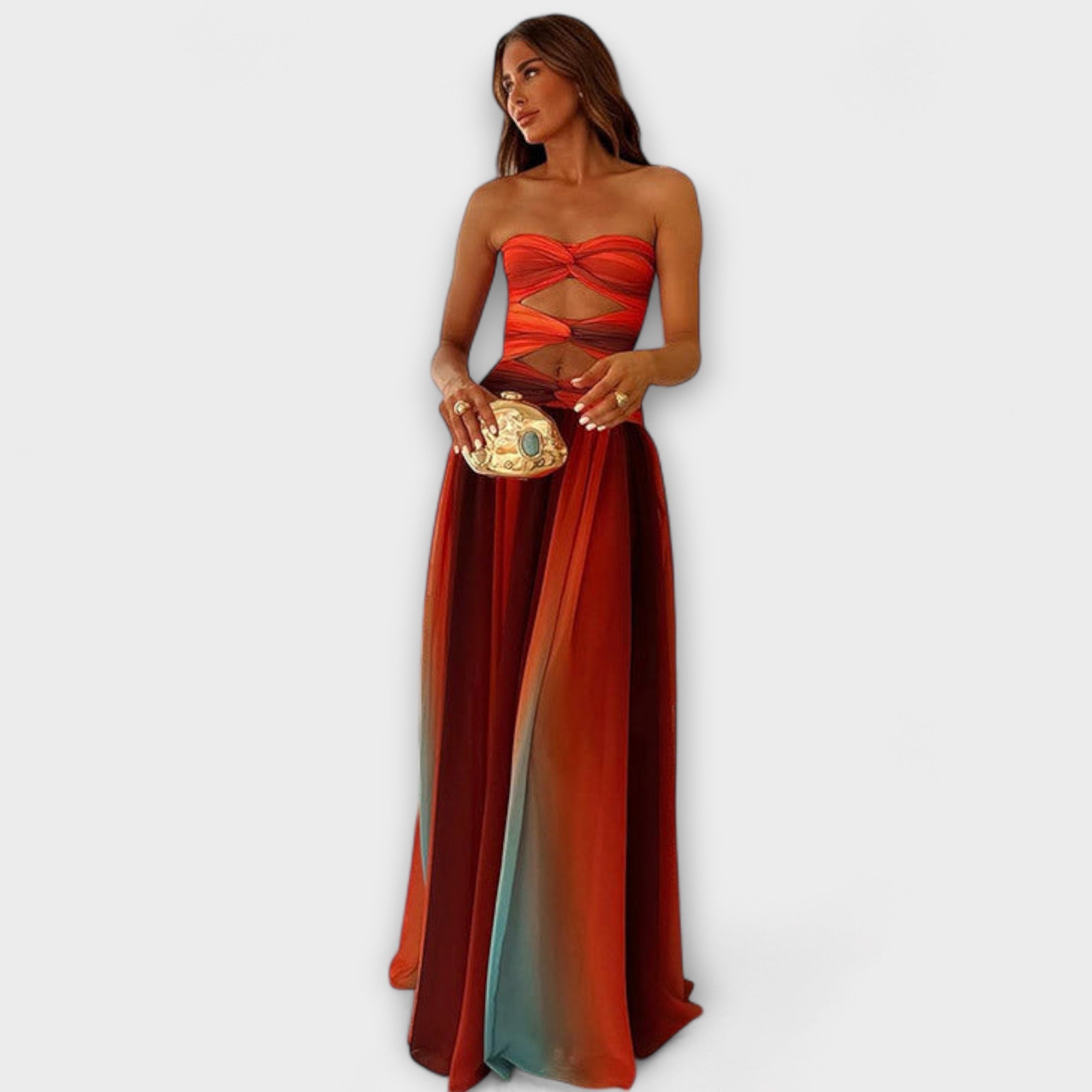 Laney - Robe maxi sans bretelles