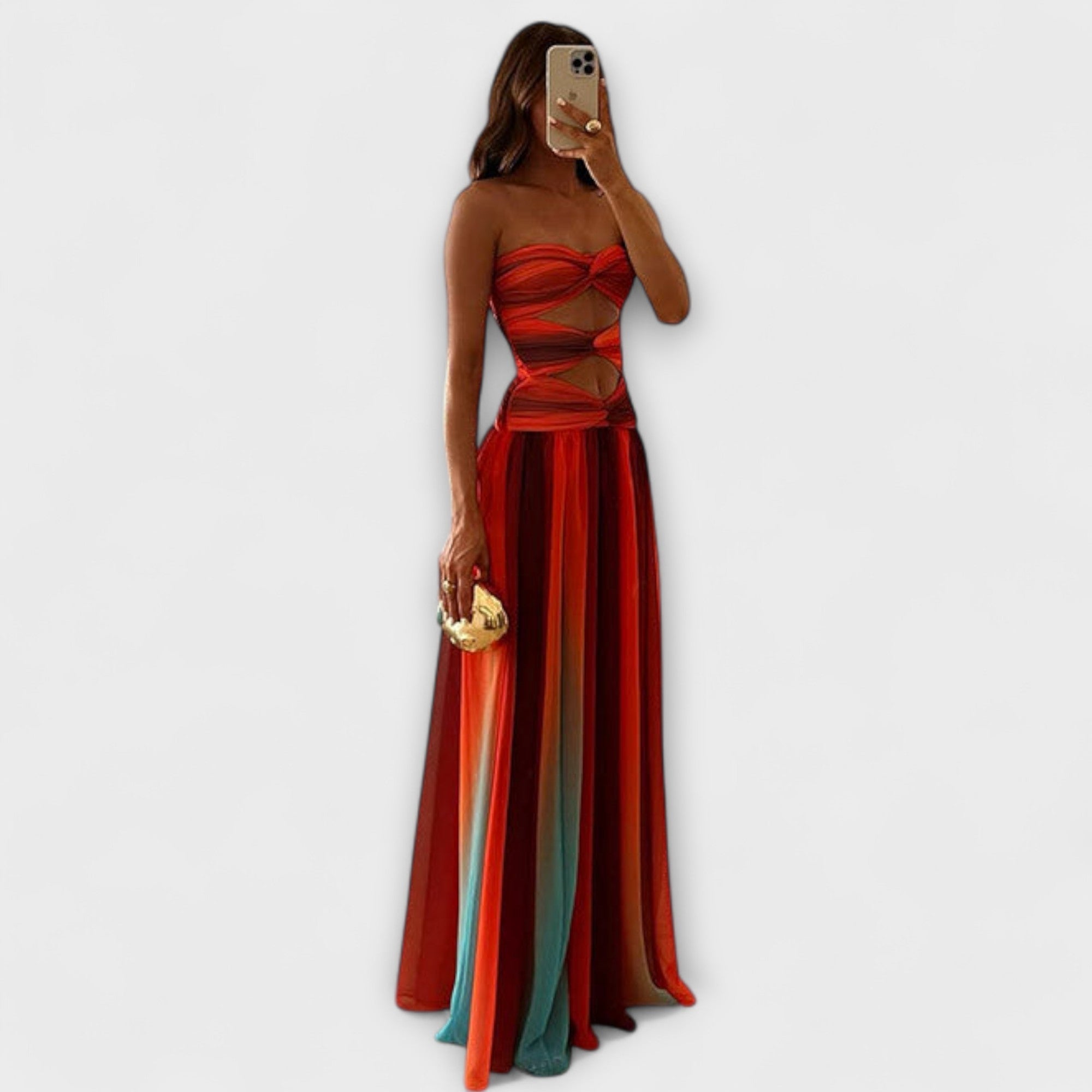 Laney - Robe maxi sans bretelles