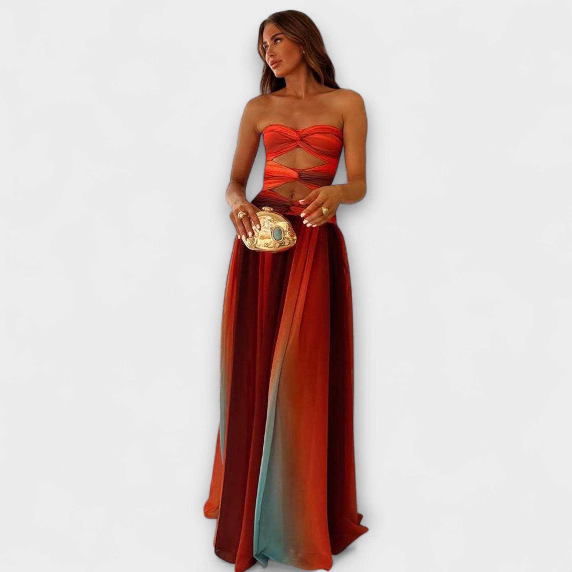 Laney - Robe maxi sans bretelles