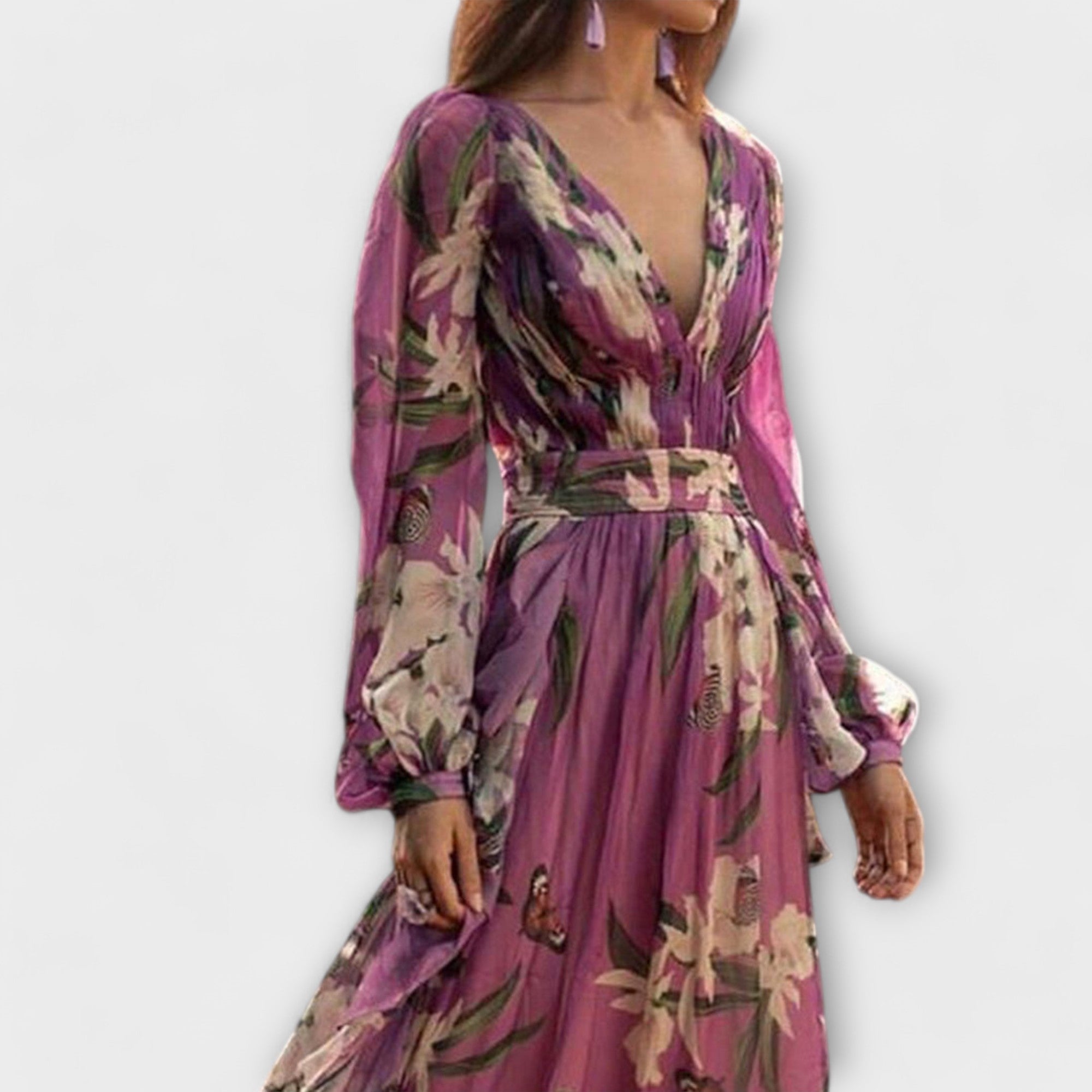 Robe maxi élégante de haute qualité