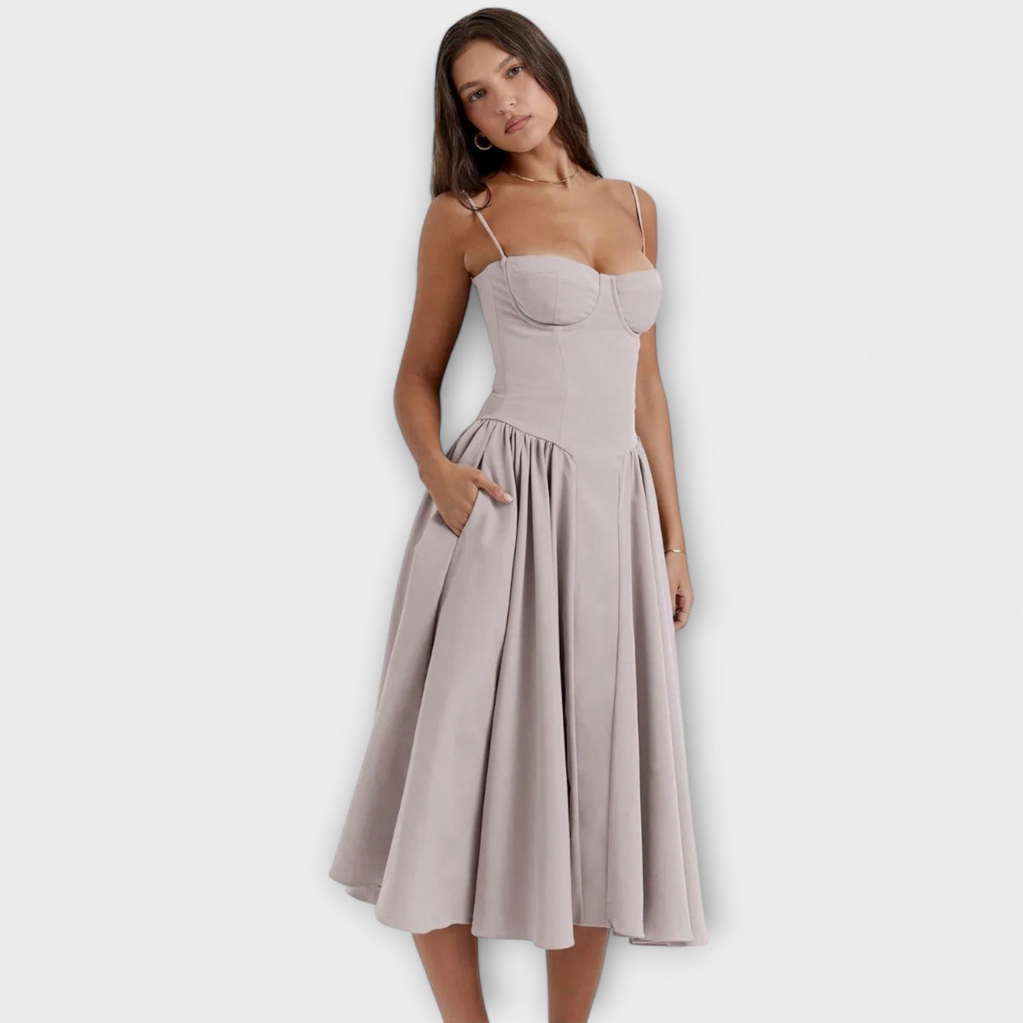 Rosalie - Robe sans manches élégante