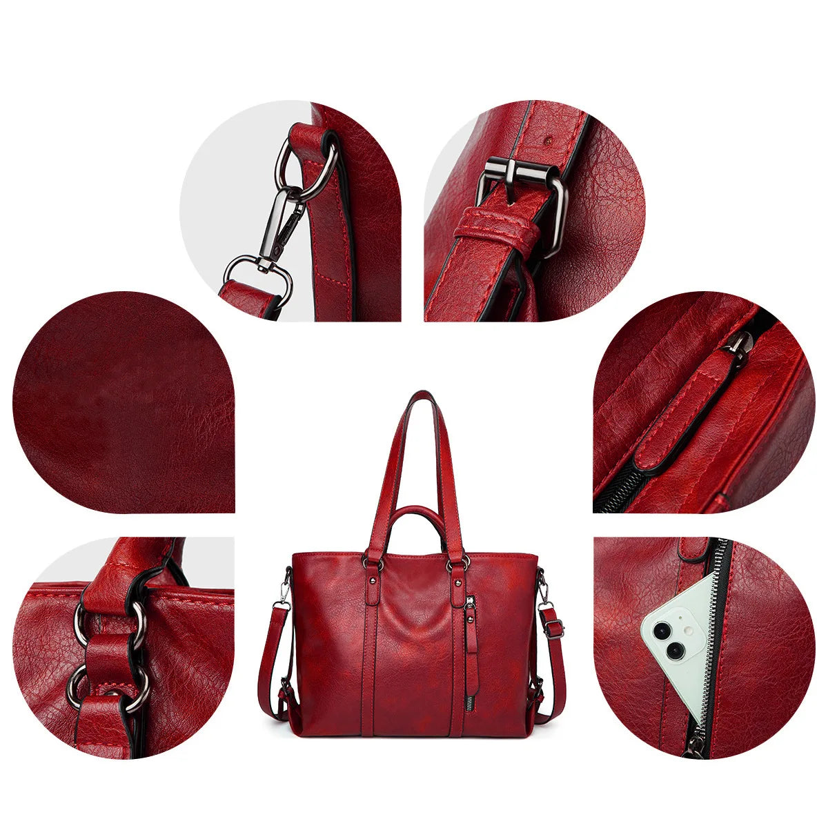 Signe™ | Grande sac en cuir