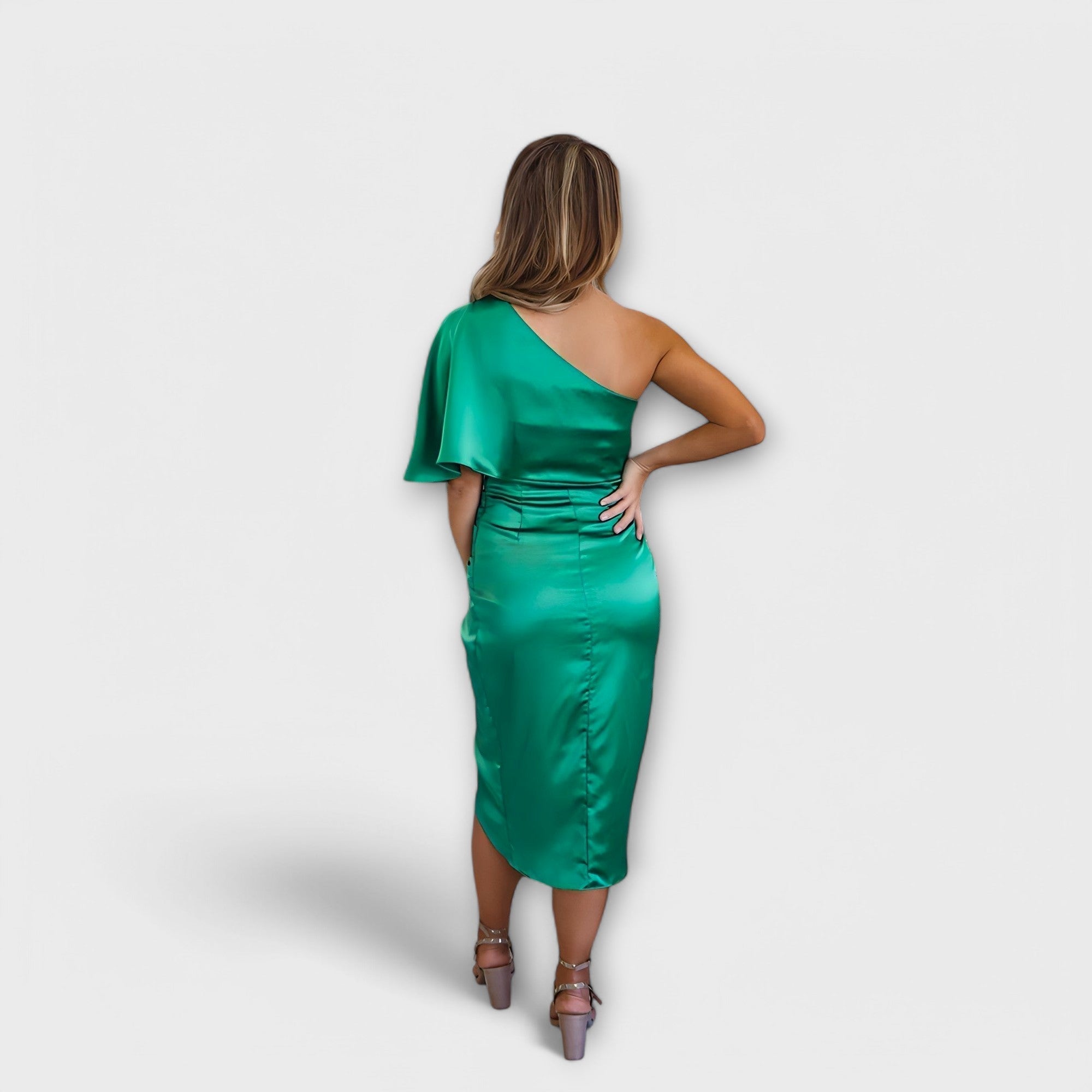 Élise - Robe de Soirée en Satin Luxueux
