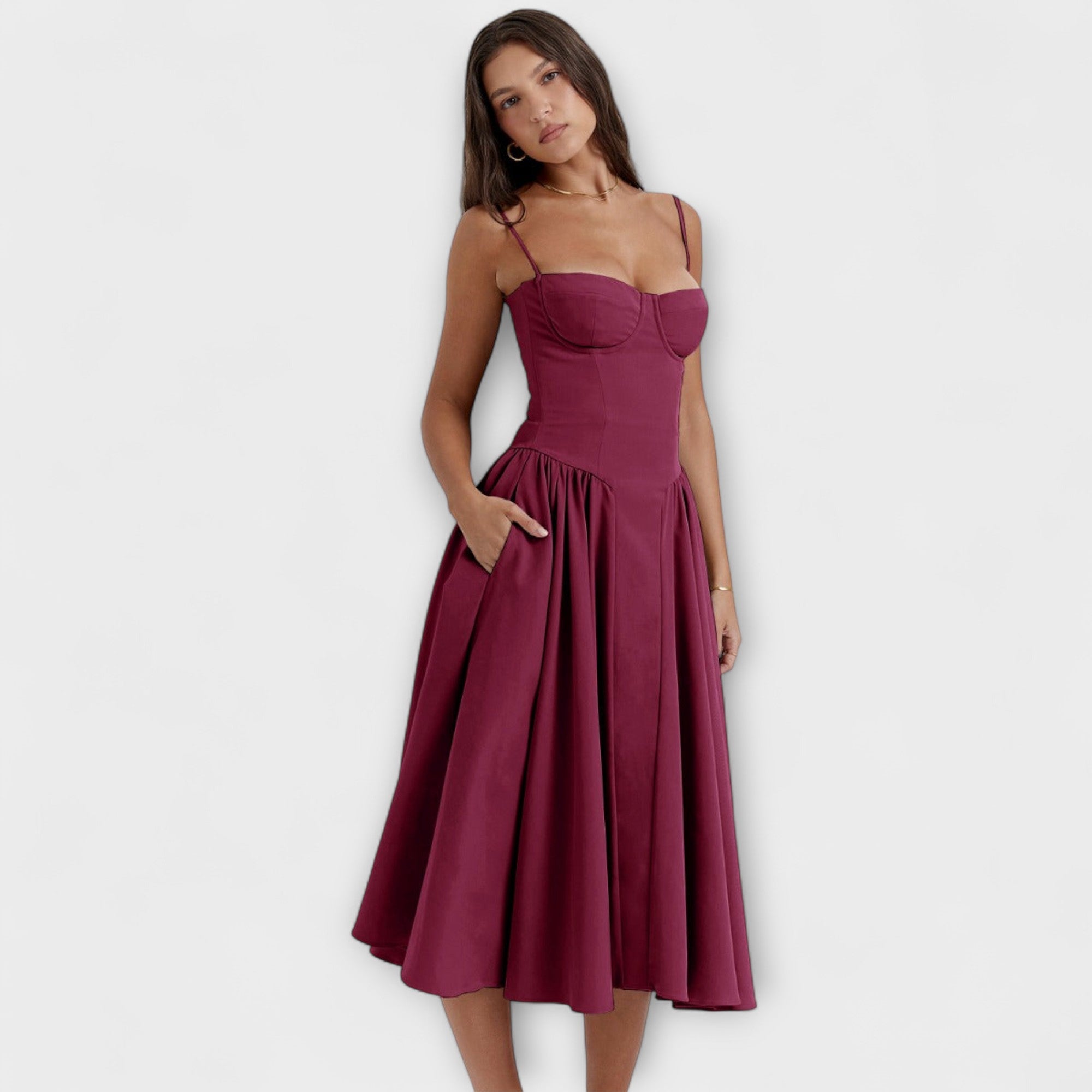 Rosalie - Robe sans manches élégante