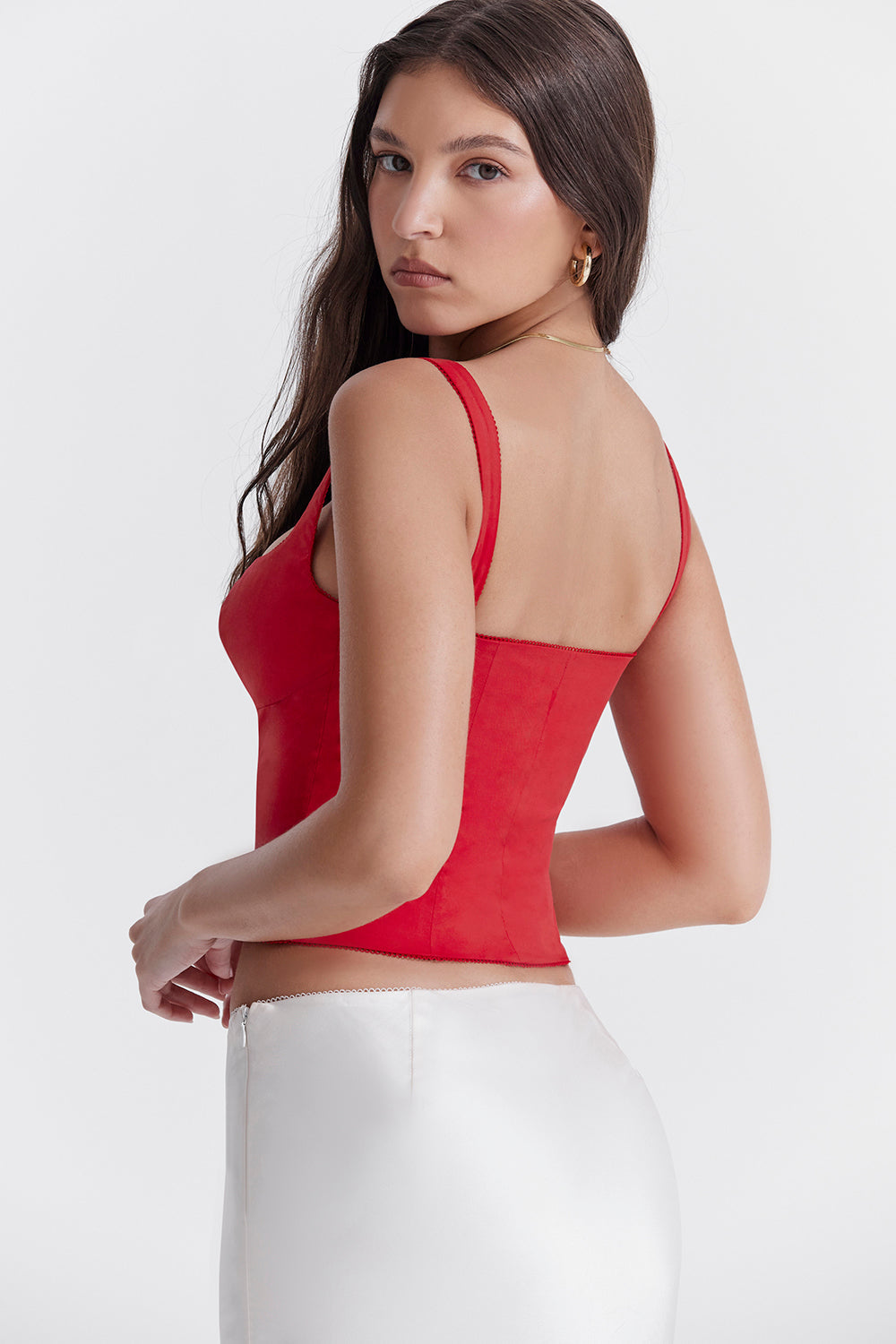 Corset Rouge Enflammé