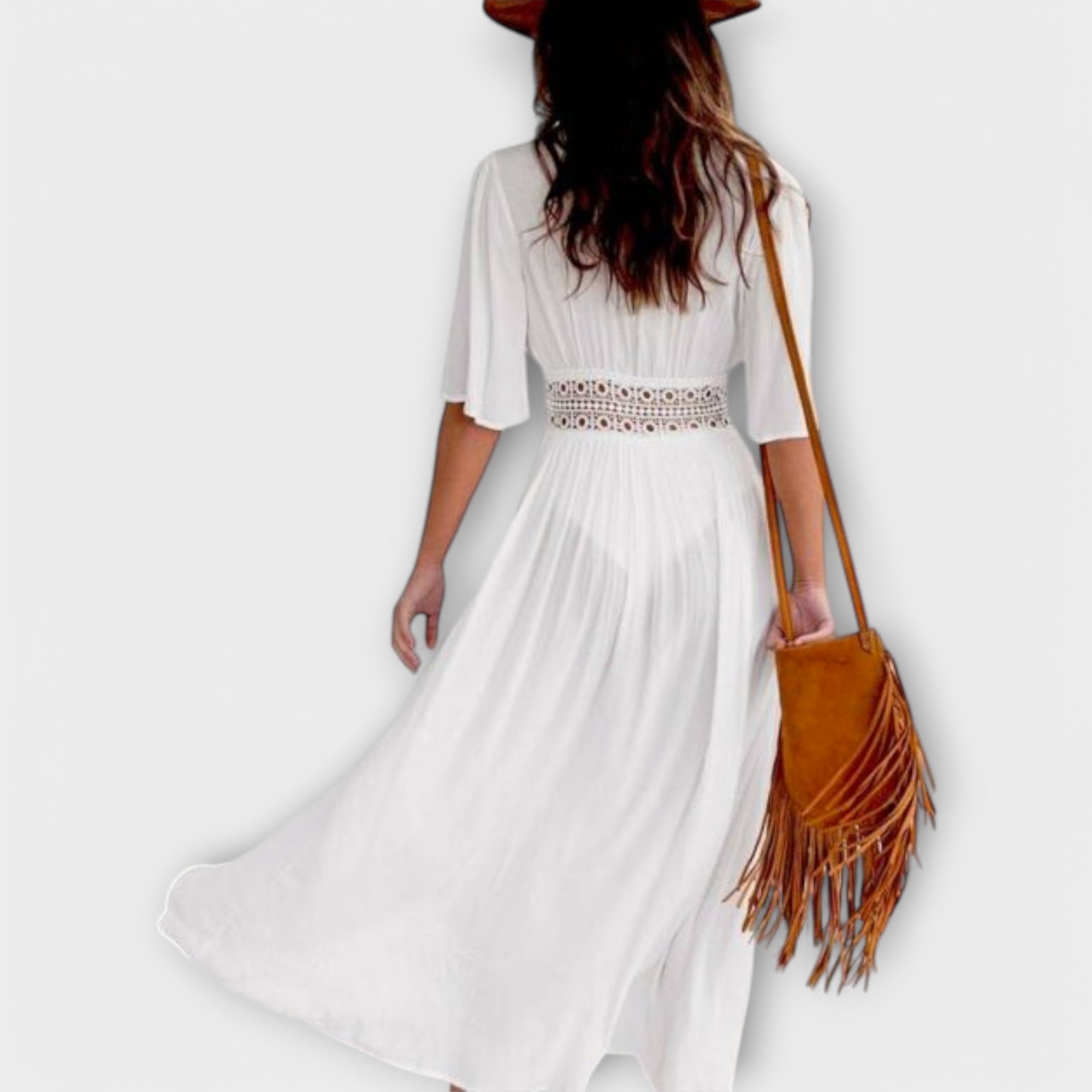 Louisa - Robe Midi Boho