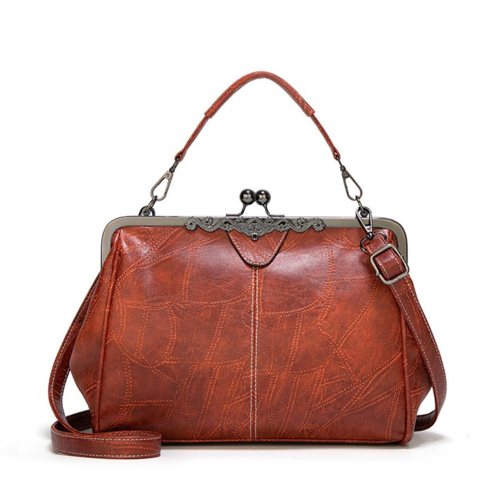 Mila | Sac en style vintage avec fermeture à clip