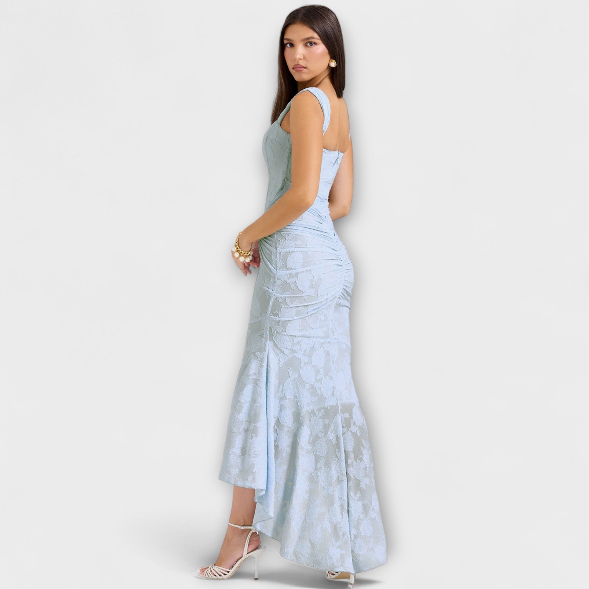 Renske - Robe longue avec un corset élégant et raffiné