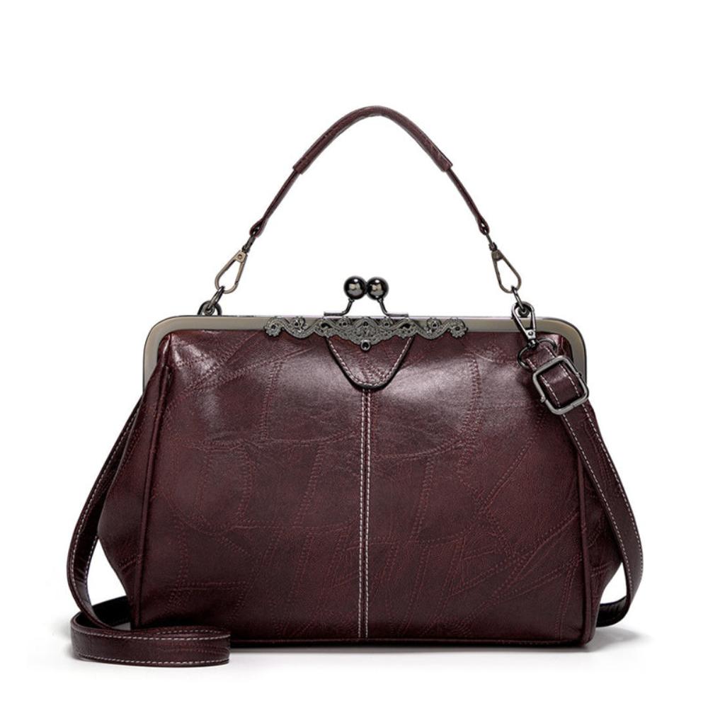 Mila | Sac en style vintage avec fermeture à clip