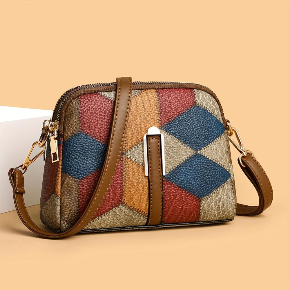 Luna | Mini sac patchwork stylisé