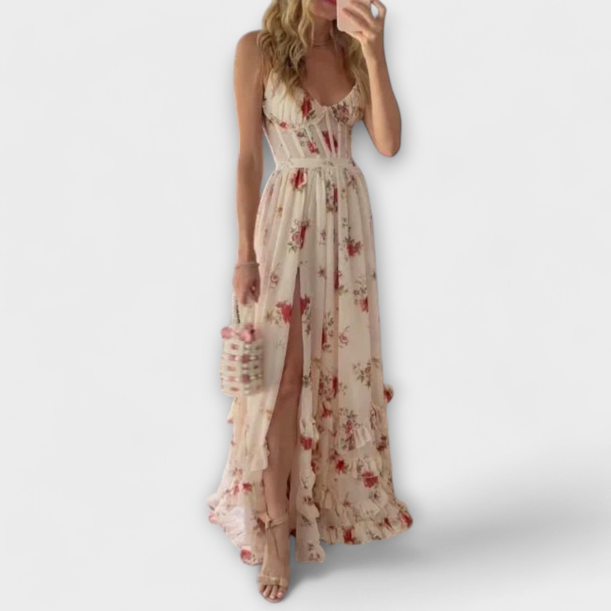 Hazel - Robe à motif floral