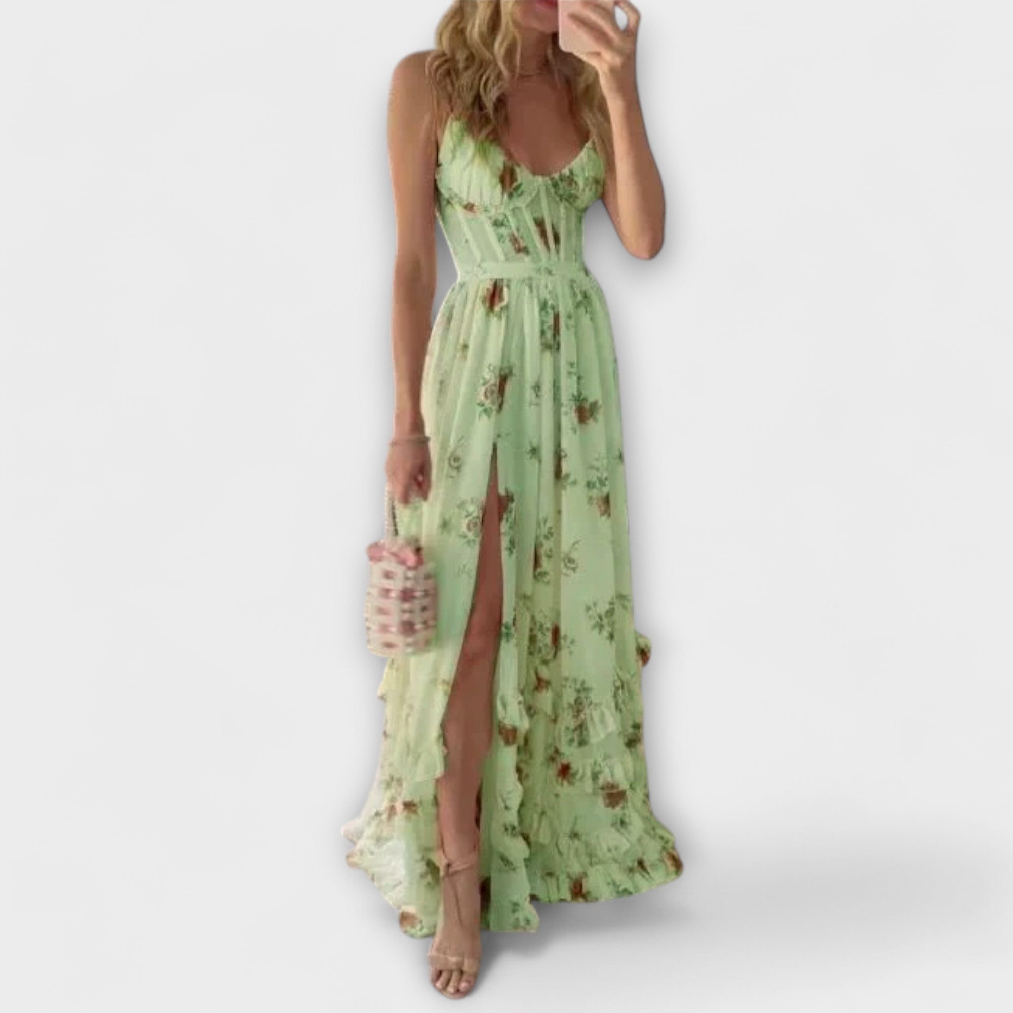 Hazel - Robe à motif floral
