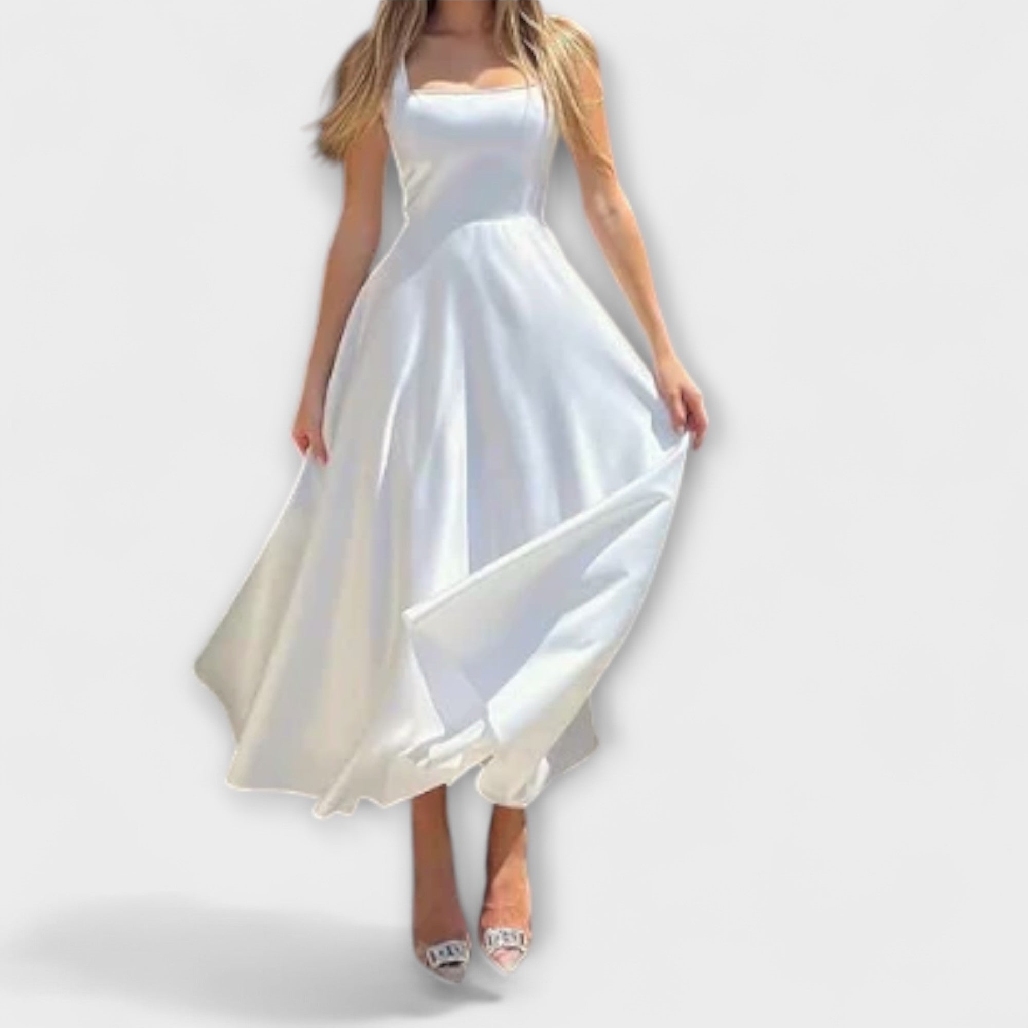 Lumea – Robe Midi Élégante