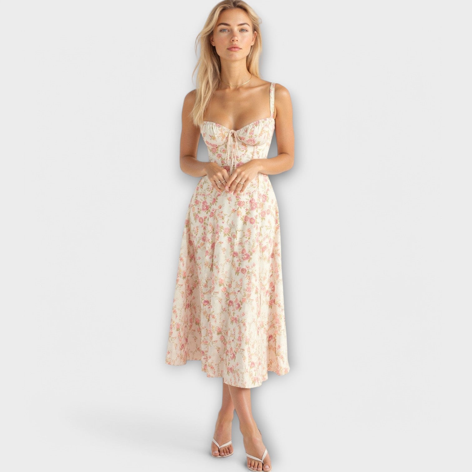 Kiana - Robe Midi Corset